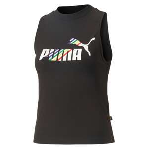 PUMA Sport top  fűzöld / világoslila / fekete / fehér
