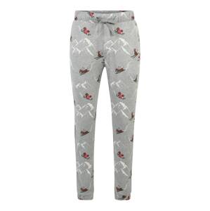 Gilly Hicks Pizsama nadrágok  szürke / zöld / piros / fehér