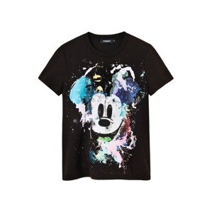 Desigual Póló 'Mickey Mouse Arty'  vegyes színek / fekete