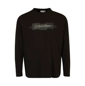 Calvin Klein Big & Tall Póló  krém / greige / fekete