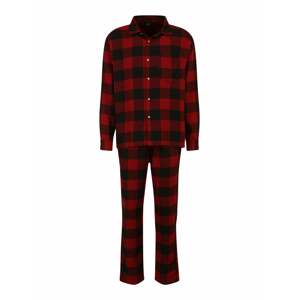 Gilly Hicks Hosszú pizsama  piros / fekete