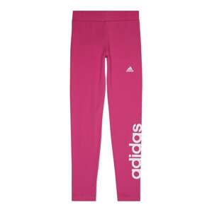 ADIDAS SPORTSWEAR Sportnadrágok 'Essentials Linear Logo '  rózsaszín / fehér