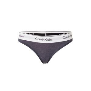 Calvin Klein Underwear Slip  világosszürke / fekete melír / fehér