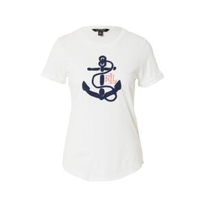 Lauren Ralph Lauren Póló 'HAILLY'  tengerészkék / őszibarack / fehér