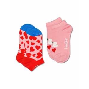Happy Socks Zokni  királykék / világos-rózsaszín / piros / fehér