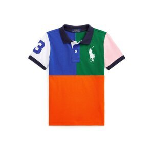 Polo Ralph Lauren Póló  égkék / fűzöld / rózsaszín / narancsvörös