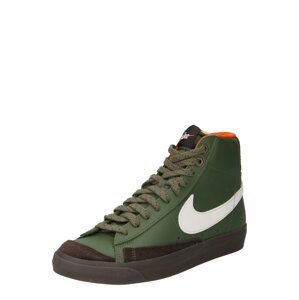 Nike Sportswear Magas szárú edzőcipők '77 VNTG'  sötétzöld / narancs / fekete / fehér