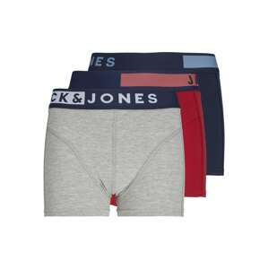 Jack & Jones Junior Alsónadrág  tengerészkék / szürke / piros / fehér