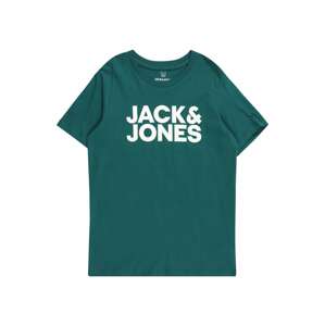 Jack & Jones Junior Póló 'Ecorp'  zöld / fehér