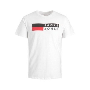 Jack & Jones Junior Póló  éjkék / tűzpiros / fehér