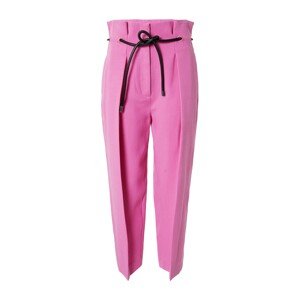 3.1 Phillip Lim Élére vasalt nadrágok 'ORIGAMI'  rózsaszín / fekete