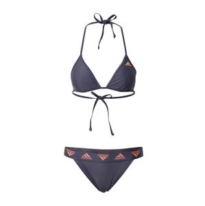 ADIDAS SPORTSWEAR Sport bikini 'Triangle'  tengerészkék / narancs