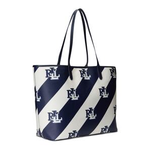 Lauren Ralph Lauren Shopper táska 'COLLINS'  tengerészkék / fehér
