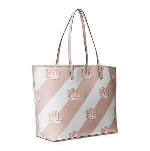 Lauren Ralph Lauren Shopper táska  pasztell-rózsaszín / fehér