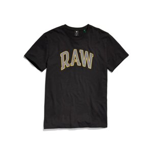 G-Star RAW Póló 'University'  sárga / szürke / fekete
