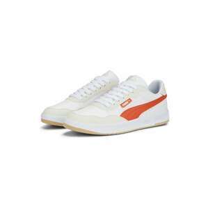 PUMA Rövid szárú sportcipők 'Court Ultra Lite'  homár / fehér