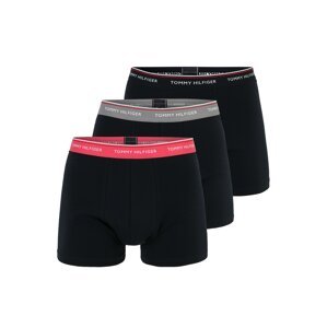 Tommy Hilfiger Underwear Boxeralsók  szürke / rózsaszín / fekete / fehér