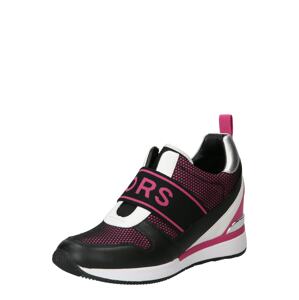 MICHAEL Michael Kors Belebújós cipők 'MAVEN'  rózsaszín / fekete / ezüst / fehér
