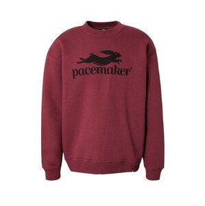 Pacemaker Tréning póló 'Falk'  burgundi vörös / borvörös / fekete