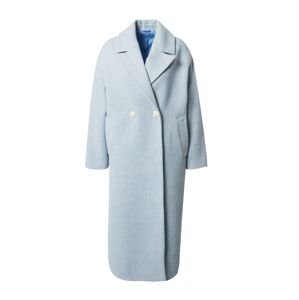 UNITED COLORS OF BENETTON Átmeneti kabátok  világoskék / fehér