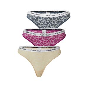 Calvin Klein Underwear Slip  galambkék / pasztellsárga / rózsaszín / fehér