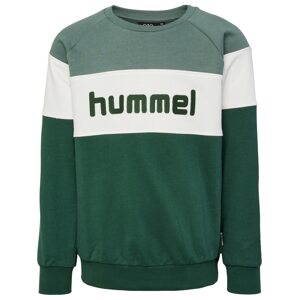 Hummel Tréning póló 'Claes'  fenyő / fehér