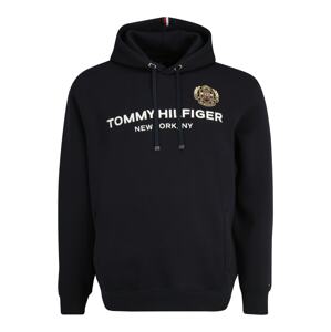 Tommy Hilfiger Big & Tall Tréning póló  sötétkék / barna / fehér