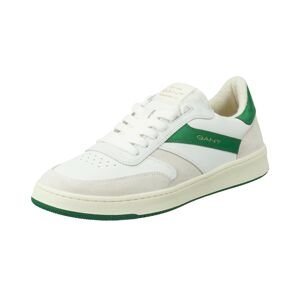 GANT Rövid szárú sportcipők  zöld / fehér / gyapjúfehér