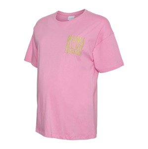 MAMALICIOUS Póló 'Ferida'  világoszöld / világos-rózsaszín