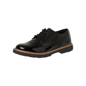 s.Oliver Fűzős cipő  barna / fekete