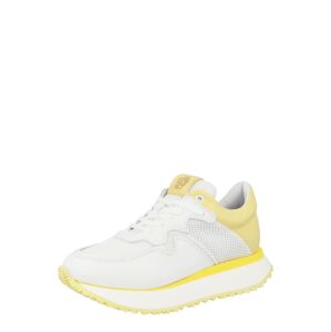 Apple of Eden Rövid szárú sportcipők 'Lola'  sárga / fehér