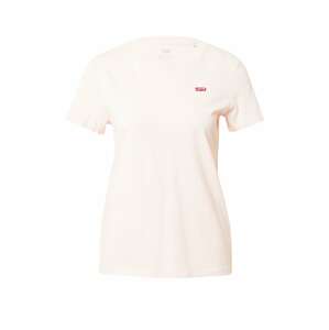 LEVI'S Póló 'Perfect'  pasztell-rózsaszín / rikító piros / fehér