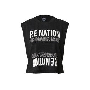 P.E Nation Top 'UNION'  fekete / fehér