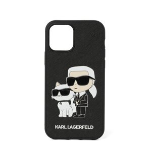 Karl Lagerfeld Okostelefon-tok ' Ikonik 2.0  iPhone 14 Pro Max'  bézs / fekete / fehér