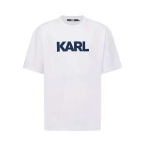 Karl Lagerfeld Póló  tengerészkék / fehér
