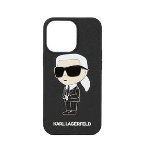 Karl Lagerfeld Okostelefon-tok 'Ikonik 2.0 iPhone 13 Pro'  krém / fekete / fehér
