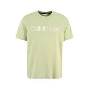Calvin Klein Big & Tall Póló  zöld / fehér