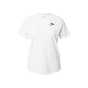 Nike Sportswear Póló 'Club Essential'  fekete / fehér