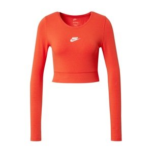 Nike Sportswear Póló 'Emea'  narancs / fehér