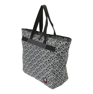 TOMMY HILFIGER Shopper táska  szürke / piros / fekete / fehér