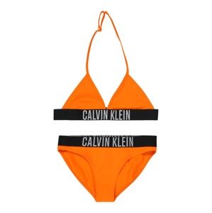 Calvin Klein Swimwear Bikini  szürke / narancs / fekete