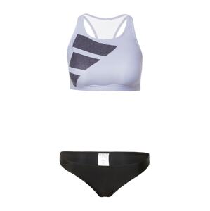 ADIDAS PERFORMANCE Sport bikini 'Big Bars'  pasztellila / fekete