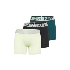 Calvin Klein Underwear Boxeralsók  pasztellsárga / smaragd / fekete / ezüst