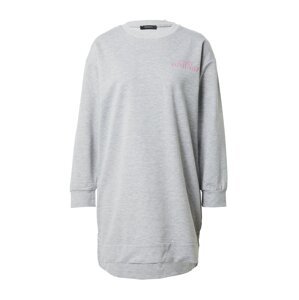 Trendyol Tréning póló  szürke melír / világos-rózsaszín