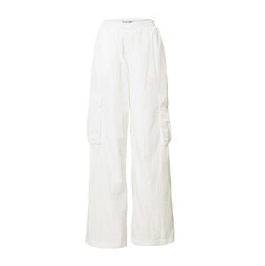Tommy Jeans Cargo nadrágok 'Claire'  tengerészkék / tűzpiros / fehér