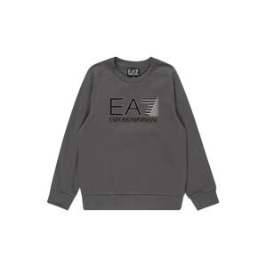 EA7 Emporio Armani Tréning póló  szürke / sötétszürke / fekete