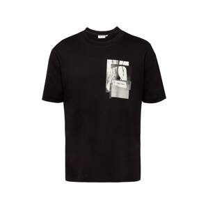 Calvin Klein Póló  antracit / kő / fekete / piszkosfehér