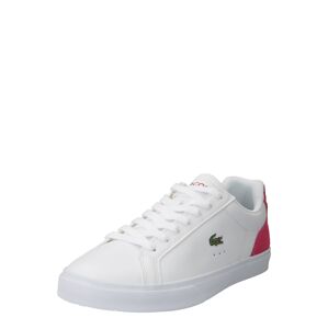 LACOSTE Rövid szárú sportcipők  zöld / rózsaszín / fehér