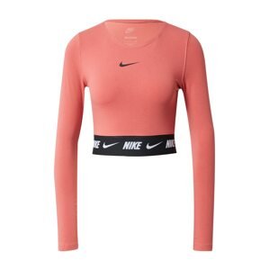 Nike Sportswear Póló 'Emea'  rózsaszín / fekete / fehér