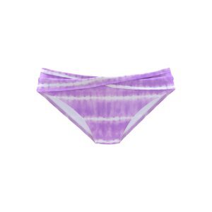 s.Oliver Bikini nadrágok  lila / piszkosfehér